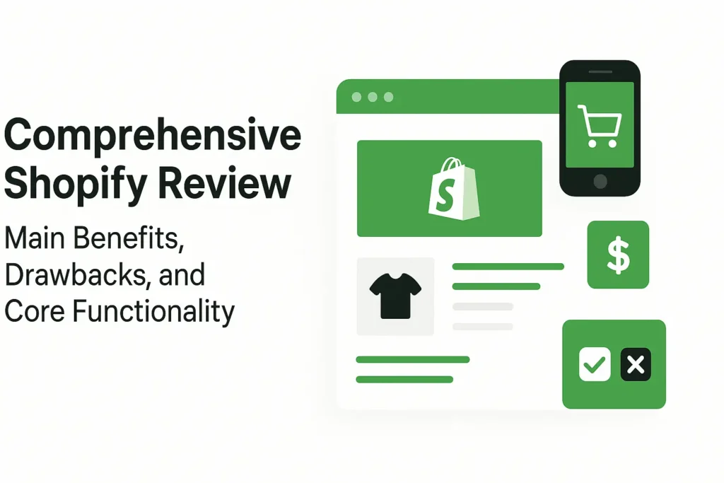 Comprehensive Shopify Review: Main Benefits, Drawbacks and Core Functionality shopify review